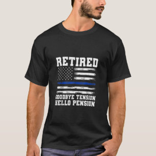 Camiseta Adeus Tensão Alô Pensão Aposentada Polícia
