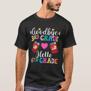 Camiseta Adeus, Terceiro Ano Feliz Dia Passado do 3º Ano