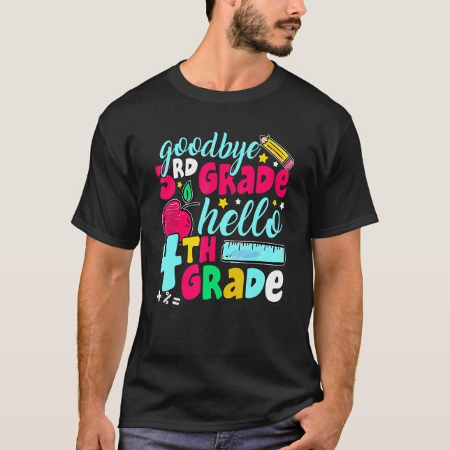 Camiseta Adeus Terceiro Grau Alô 4º Grau Fora 1rua Dia (Frente)