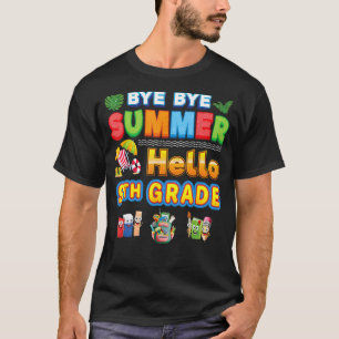 Camiseta Adeus Verão Olá 9º ano de volta à escola