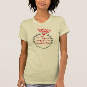 Camiseta Adeus, vida Solteiro