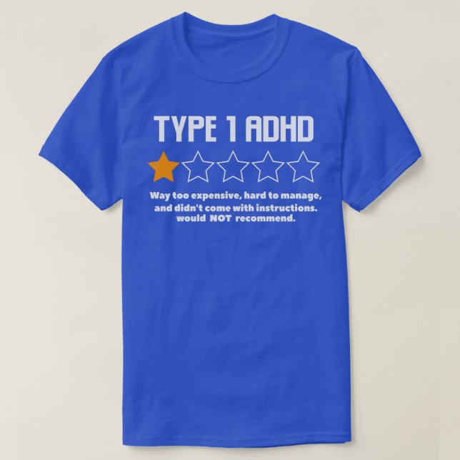 CAMISETA ADHD 11 (Frente do Design)