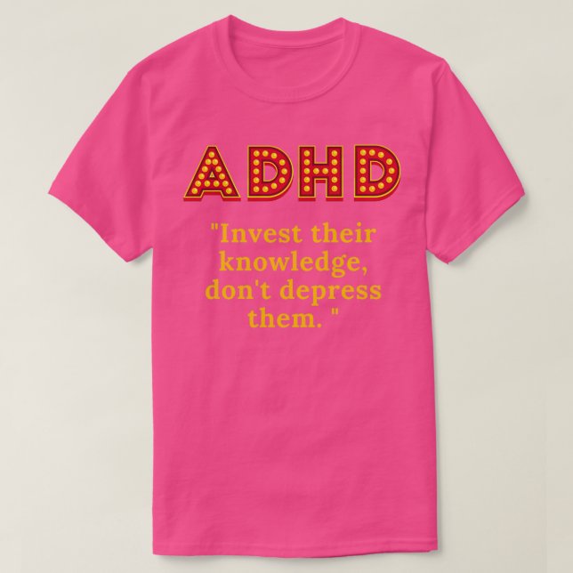 CAMISETA ADHD 19 (Frente do Design)
