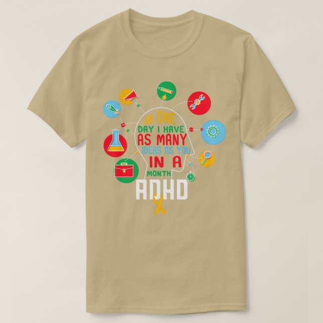 CAMISETA ADHD 20 (Frente do Design)