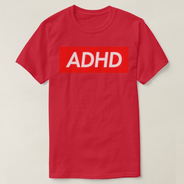 CAMISETA ADHD 23 (Frente do Design)