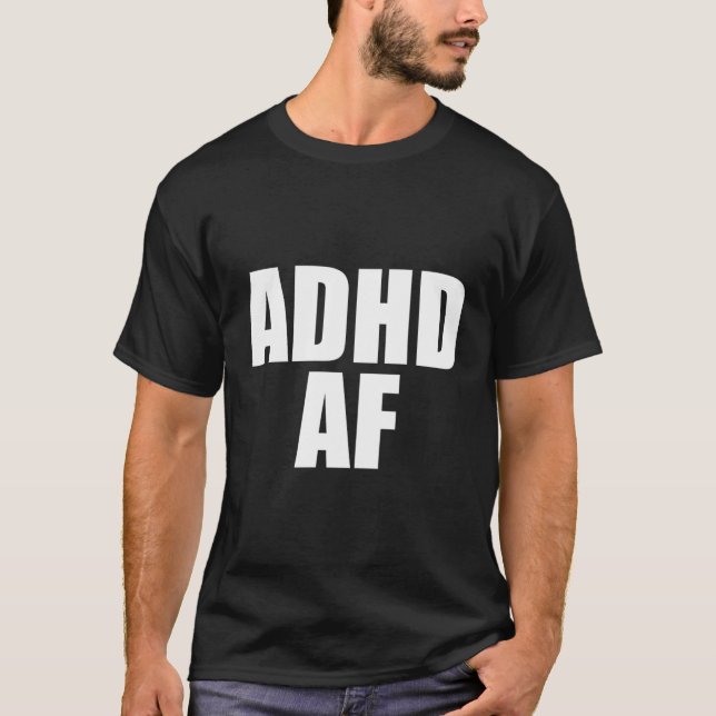Camiseta Adhd Af (Frente)
