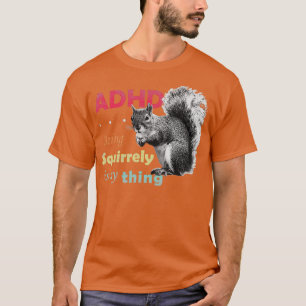 Camiseta ADHD é fantástico em retrato esquisito