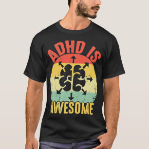 Camiseta adhd é incrível para criança