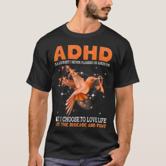 Camiseta ADHD É Uma Viagem Que Nunca Planejei Ou Pedi Para 
