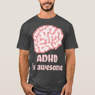 Camiseta ADHD is awesome, neurodiversity, superpower, brain