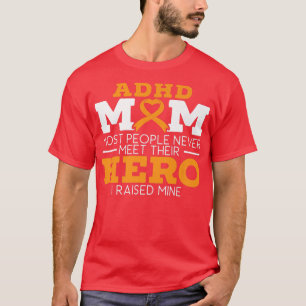 Camiseta ADHD Mãe Sensibilização para o ADHD Embarque a Neu