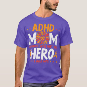 Camiseta ADHD Mãe Sensibilização para o ADHD Embarque a Neu