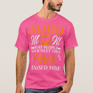 Camiseta ADHD Mãe Sensibilização para o ADHD Empreenda a Ne