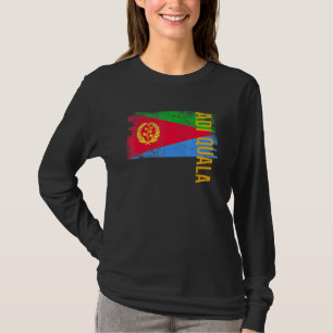 Camiseta Adi Quala Eritreia Para Homens Eritreus Mulheres E
