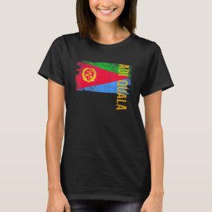 Camiseta Adi Quala Eritreia Para Homens Eritreus Mulheres E