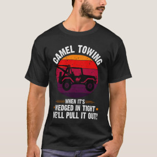 Camiseta Adição do Dia de as Bruxas engraçado Camelo Retror