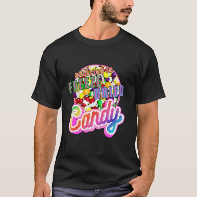 CAMISETA ADICIONADO AO CONGELAMENTO DO DESIGN DE SECAGEM CO (Frente)