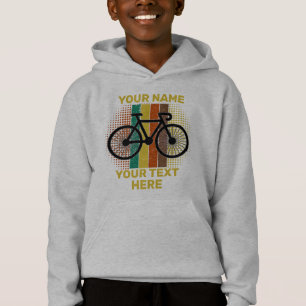 Camiseta Adicionar Bicicleta de Texto de Alteração de Nome