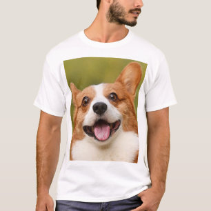 Camiseta Adicionar Foto de Cão Personalizada Personalizada