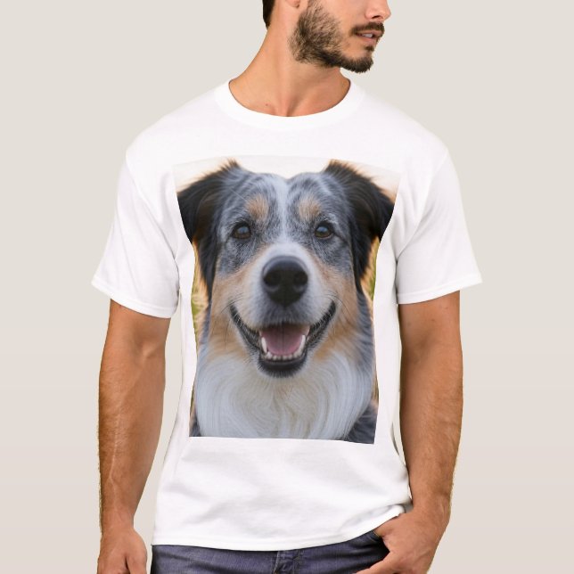 Camiseta Adicionar Foto Pet Personalizar (Frente)