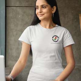 Camiseta Adicionar logotipo comercial Empresa Endereço do s