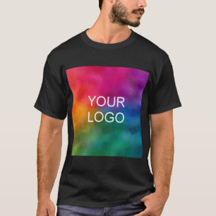 Camiseta Adicionar logotipo de imagem Modelo personalizado