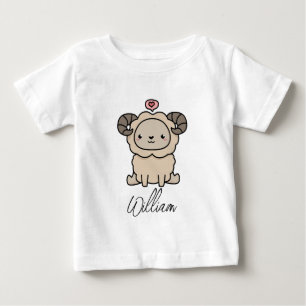 Camiseta Adicionar Nome à Ovelha - Presente para amante de 