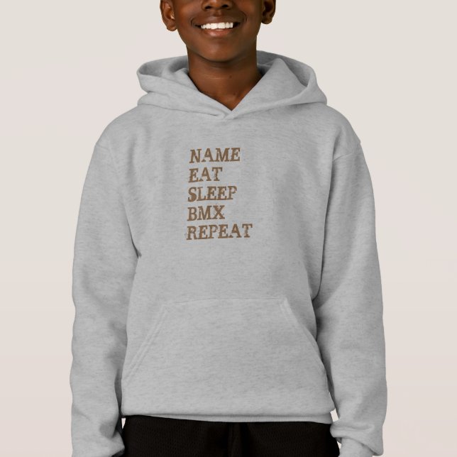 Camiseta Adicionar Nome Alterar TODO Texto Comer Repouso BM (Frente)