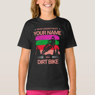 Camiseta Adicionar Nome Alterar TODO Texto Subestimar Camad