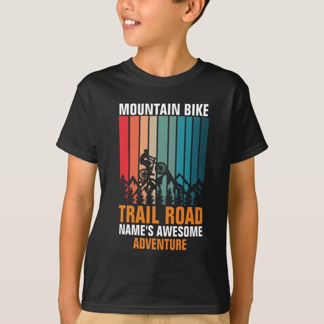Camiseta Adicionar Nome Editar Texto Montagem Bike Rastreio (Frente)