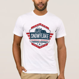 Camiseta Adicionar Nome Trump Snowflakes Serviço de Eleição