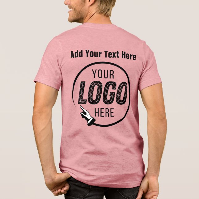 Camiseta Adicionar presentes personalizados na imagem da im (Verso)