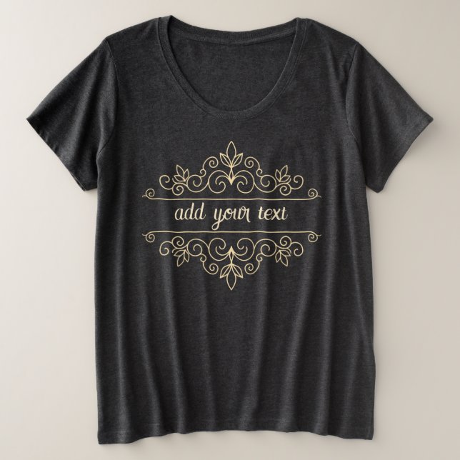 Camiseta adicionar seu design (Frente do Design)
