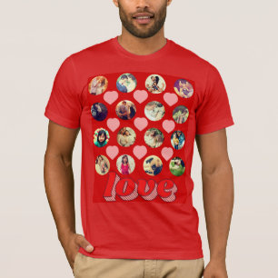 Camiseta Adicionar sua própria foto Fotos personalizadas x1