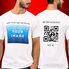 Camiseta Adicionar Texto de Imagem Personalizado e Verifica