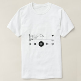 CAMISETA ADICIONE A SUA MÚSICA PREFERIDA