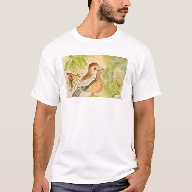 Camiseta Adicione alguma cor à sua vida com um Lulushirt. (Frente)