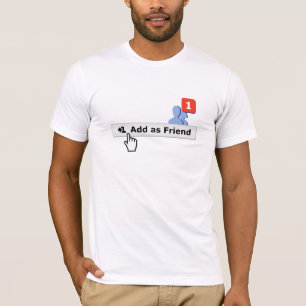 Camiseta Adicione como o amigo