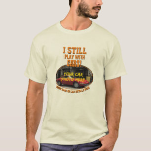 Camiseta Adicione Nome, Sua Foto Do Carro, Texto, Eu Ainda 