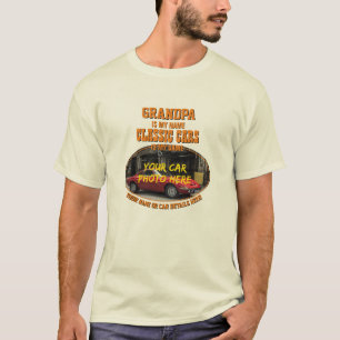 Camiseta Adicione Nome, Sua Foto Do Carro, Texto, Vovô Carr
