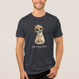Camiseta Adicione o Nome e a Foto do Seu Cachorro