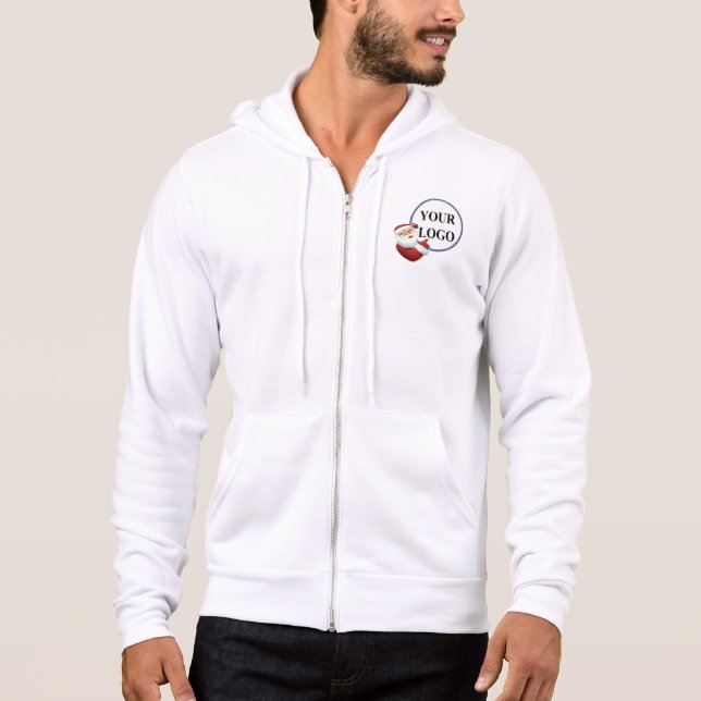 Camiseta Adicione seu feriado de Natal de logotipo (Frente)