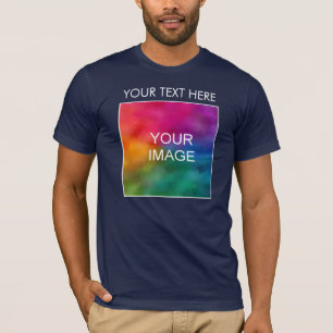 Camiseta Adicione seu logotipo de imagem Mente texto Bella