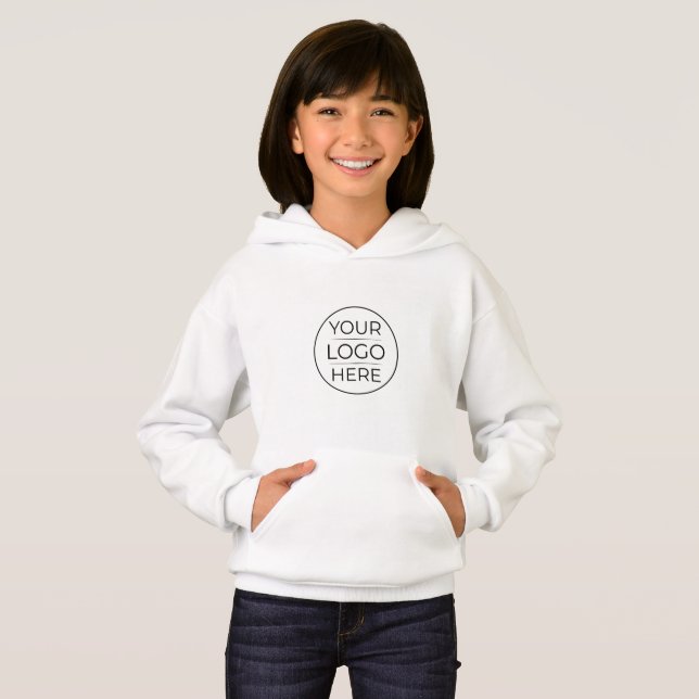 Camiseta Adicione Seu Logotipo Empresarial Simples (Frente Completa)