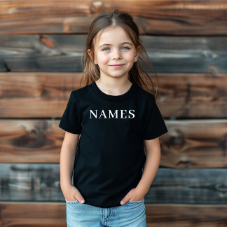 Camiseta Adicione Seu Nome