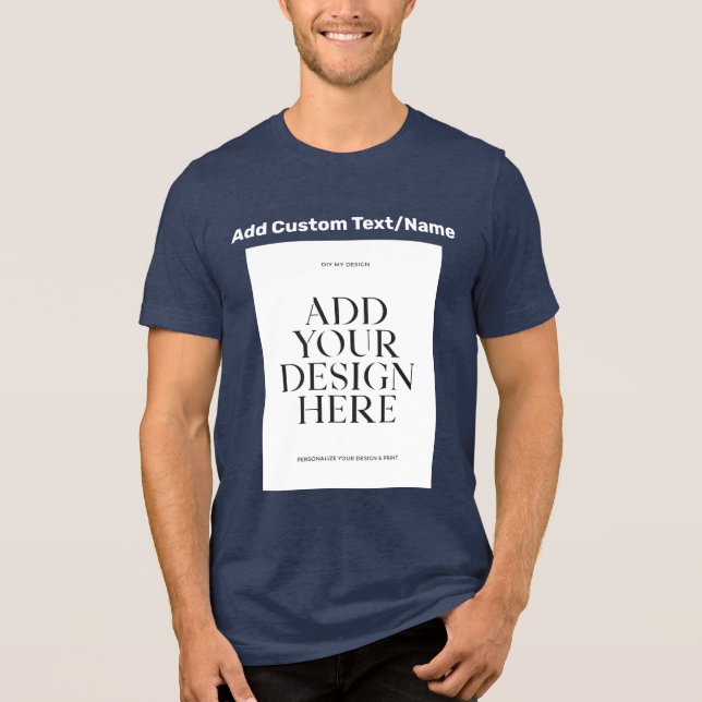 Camiseta Adicione seu próprio texto de imagem fotográfica a (Frente)