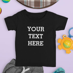 Camiseta Adicione seu próprio texto personalizado aqui pret