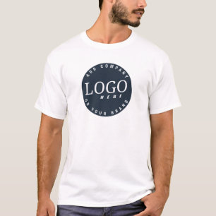 Camiseta Adicione seus funcionários de logotipo comercial