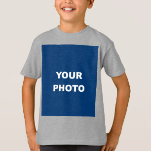 Camiseta Adicione sua imagem foto imagem logotipo Light Ste