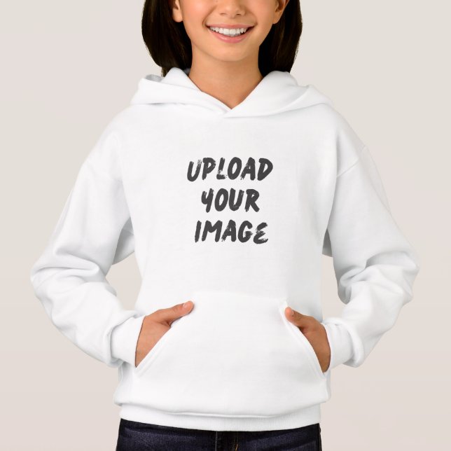 Camiseta Adicione sua própria imagem - Garotas (Frente)